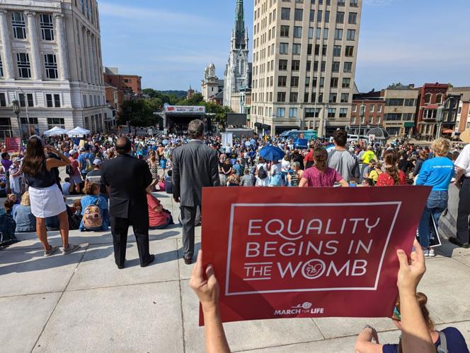 Thousands rally at post-Roe March for Life outside Pa. Capitol | Don't ...