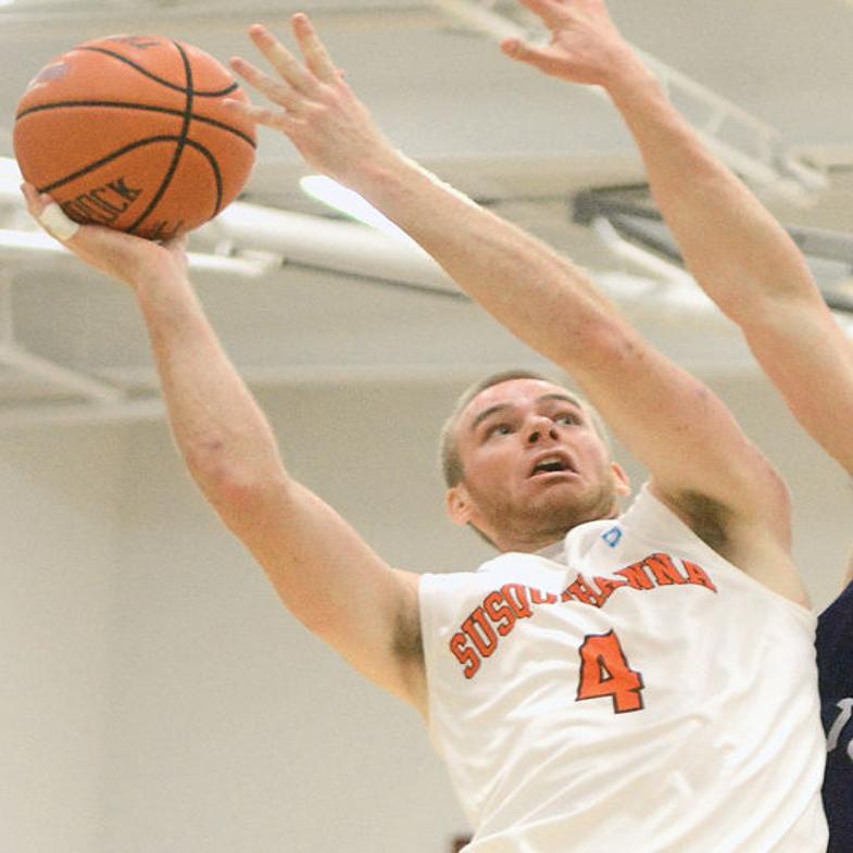 Men S Basketball Susquehanna Sets Wins Mark Eyes Conference