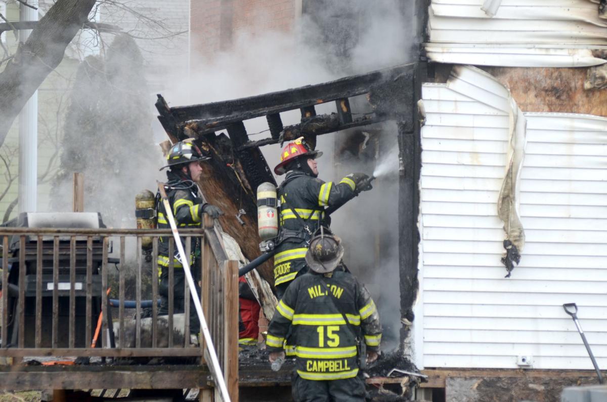 Update Five left homeless and dog killed in Milton house fire News