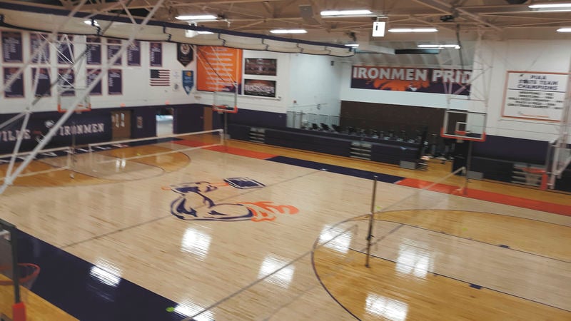 Danville Area High School Unveils Redesigned Gym Floor News Dailyitem Com