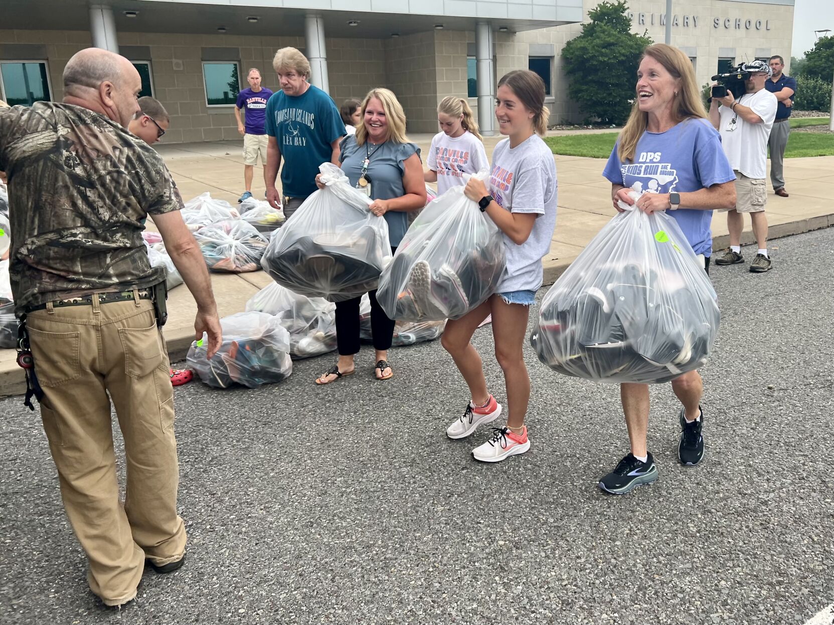 Danville Primary Schools Donates More Than 2,500 Pairs Of Shoes | News ...