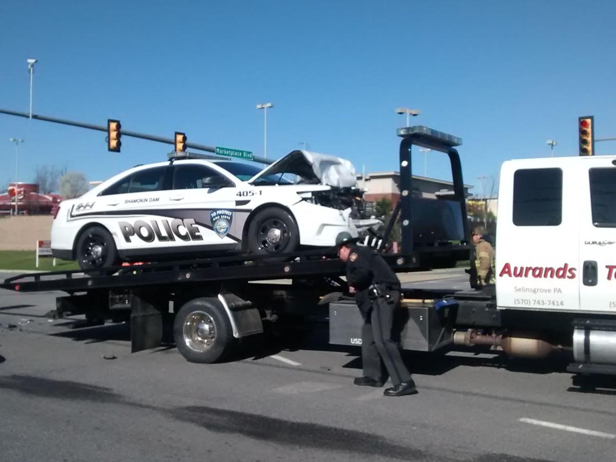 Police Officer involved in crash in Shamokin Dam News