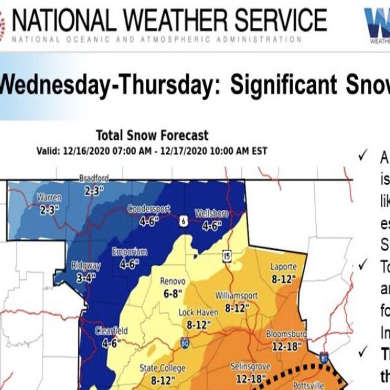 Forecast Entire Season Worth Of Snowfall Possible This Week Local News Dailyitem Com