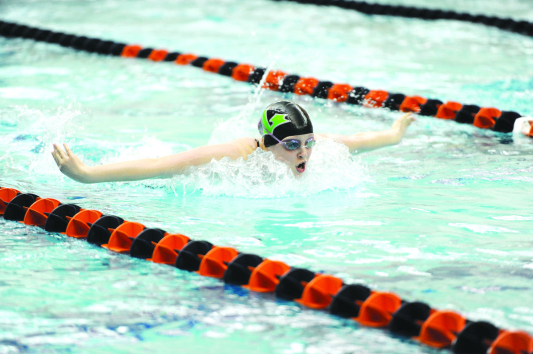 H.S. Swimming Green Dragons' Foley is Daily Item Girls Swimmer of the