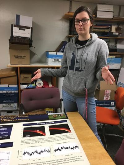 Bucknell Student Presents Eclipse Findings Local News Dailyitem Com