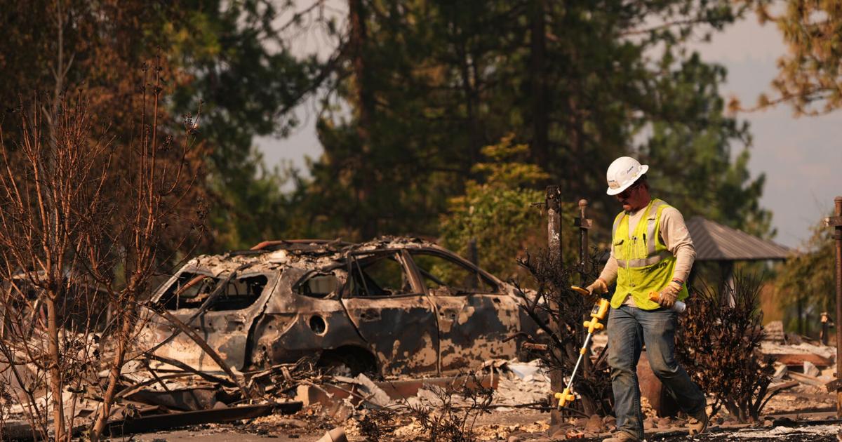 Man charged with setting Spokane's largest wildfire went to prison for killing his father