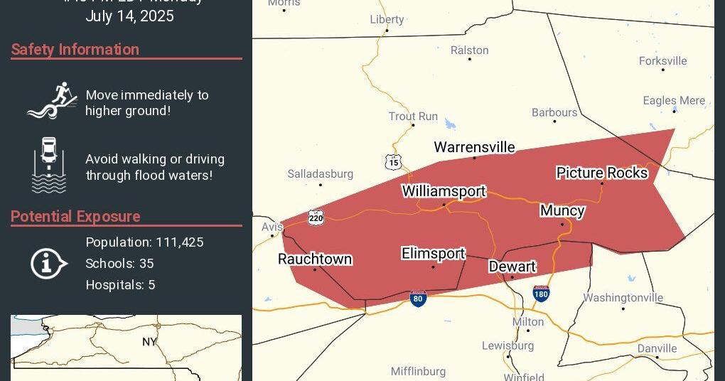 UPDATE Flash flood warning expires; Flood watch in effect until ...