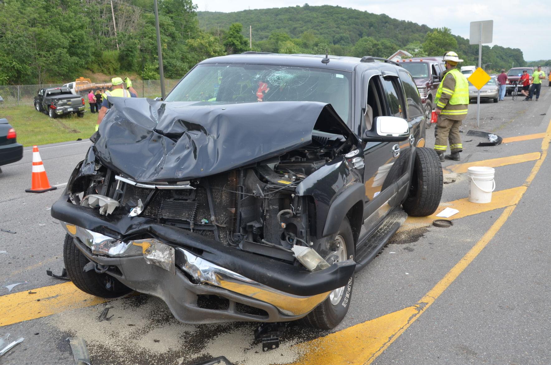 Threevehicle crash on Route 54 sends three to hospital News