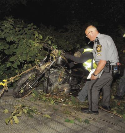 motorcycle early sunday lewisburg accident killed dailyitem fatal examine milton investigators route morning scene near