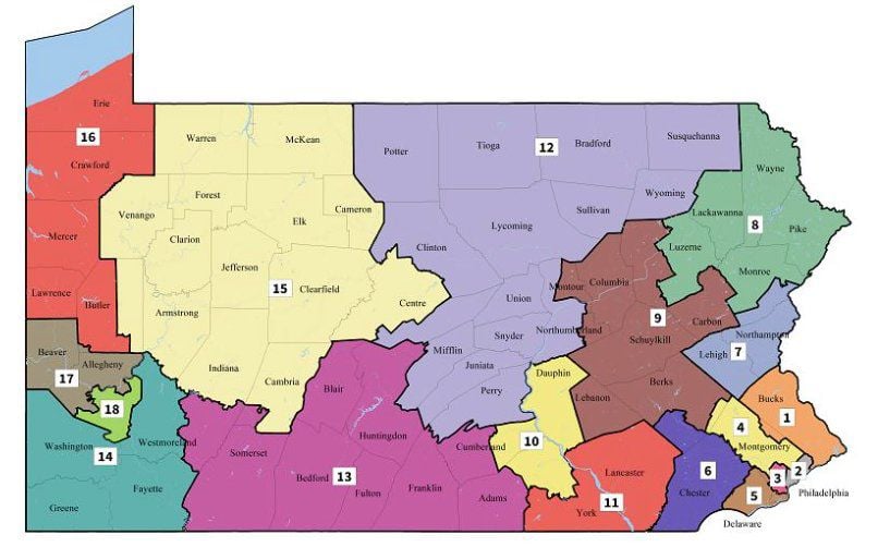 Pennsylvania court issues new congressional map News dailyitem com