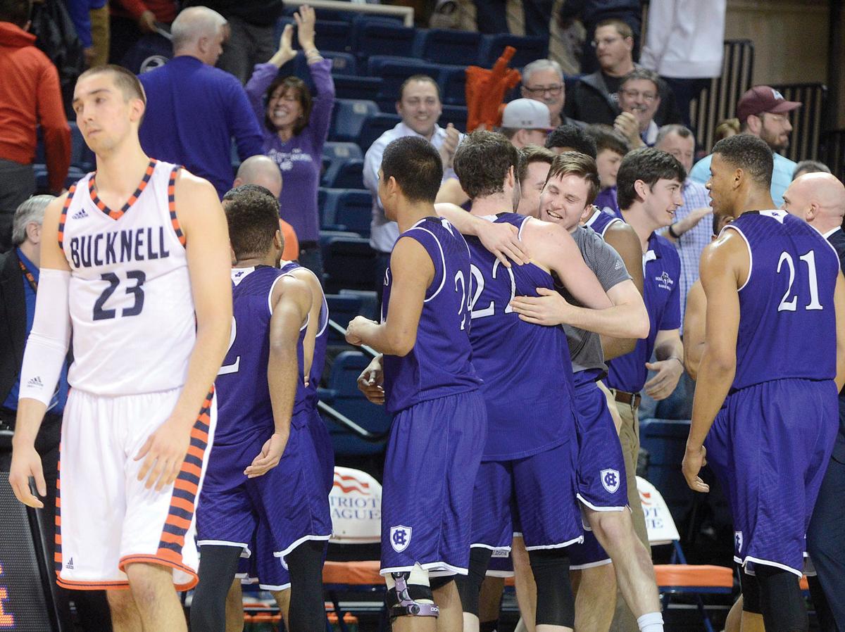 Men S Basketball Answered Prayer Spurs Holy Cross Over Bucknell