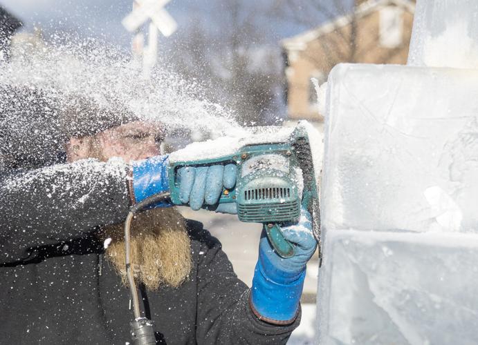 Ice Festival kicks off in Lewisburg with ice sculpture, carving News