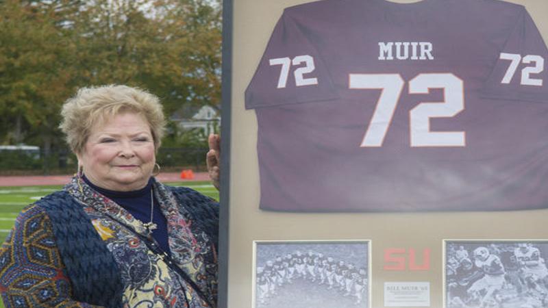Successful Coach Muir Celebrated At Halftime Sports Dailyitem Com