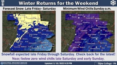UPDATE Winter storm warning in effect for Valley | News ...