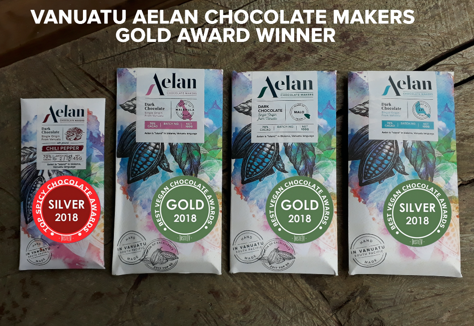 Gold for Vanuatu Aelan Chocolate Makers! News dailypost.vu