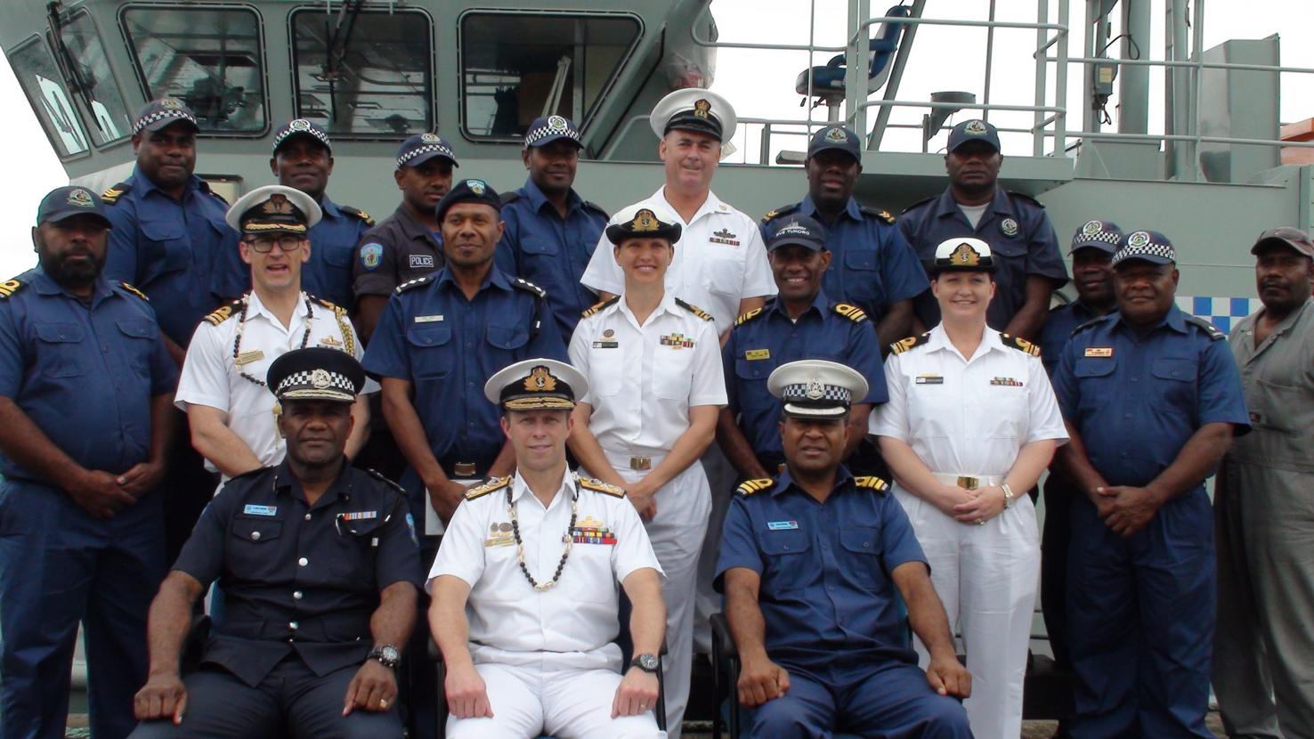 Australia’s Chief of Navy pledges support to Vanuatu Police Maritime ...