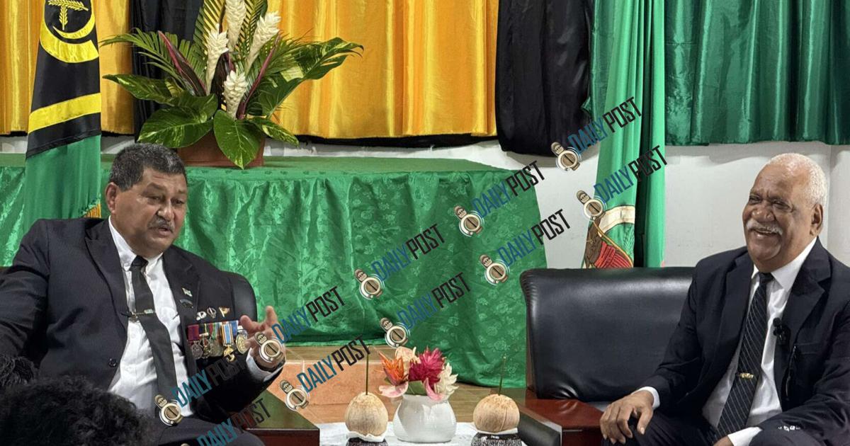 President Vurobaravu Highlights Strong Pacific Bonds in Welcoming Fiji Envoy