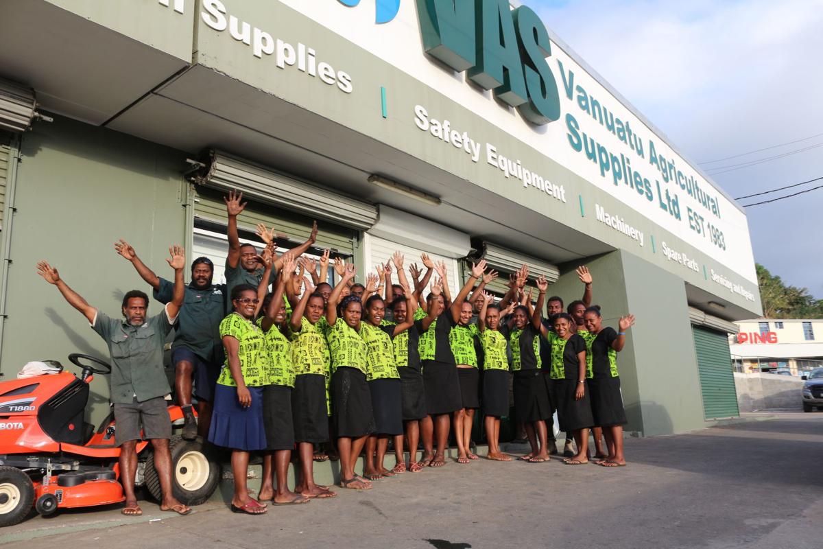 Vanuatu Agricultural Supplies celebrates its 35th birthday with BIG