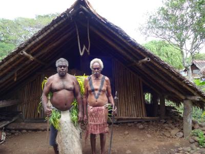 Minister Esmon Saimon bestowed Maewo custom name