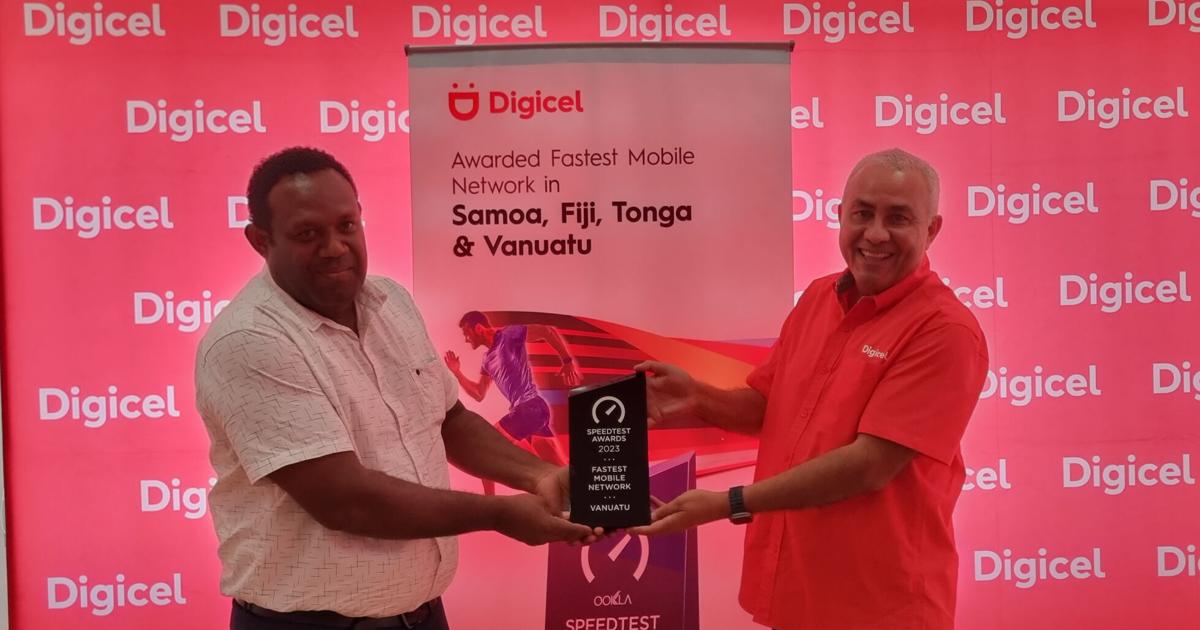 Digicel Vanuatu receives Ookla Award for Fastest Mobile Network | News ...