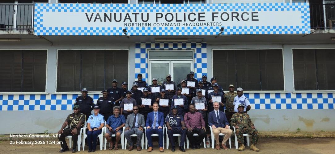 NZ-backed training strengthens VPF safety standards | News | dailypost.vu