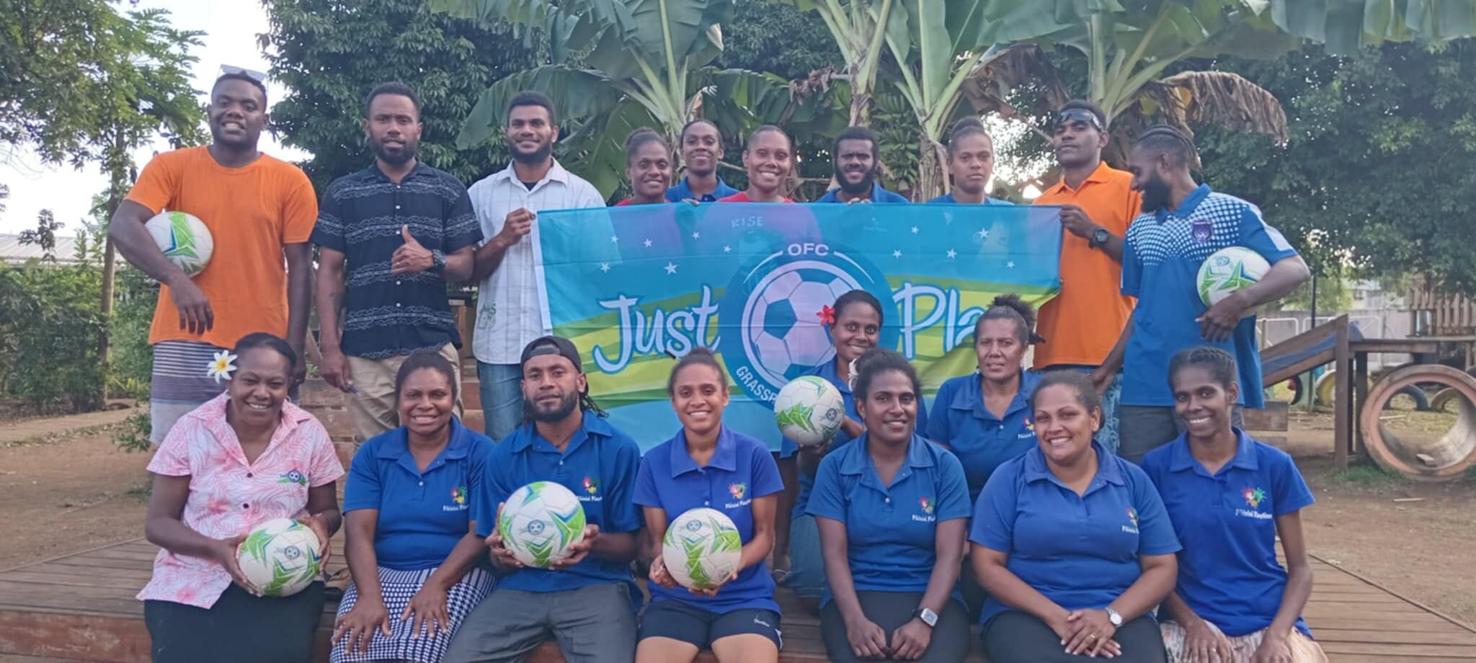Pikinini Playtime introduced to Just Play Program | Sports | dailypost.vu