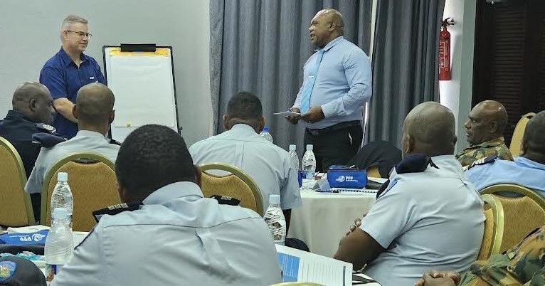 Senior VPF officers attend leadership program | News | dailypost.vu