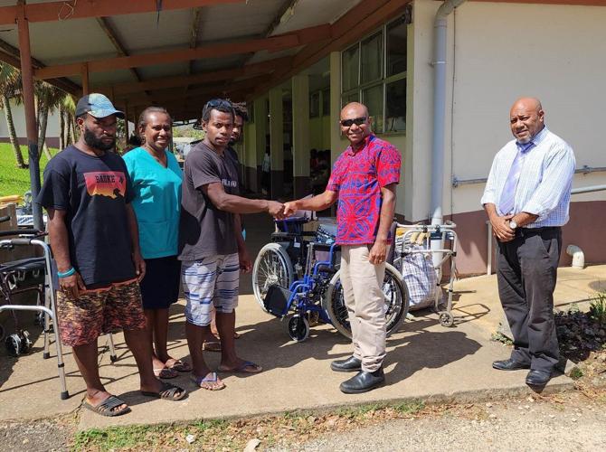 PALM workers donates medical equipment to VCH.