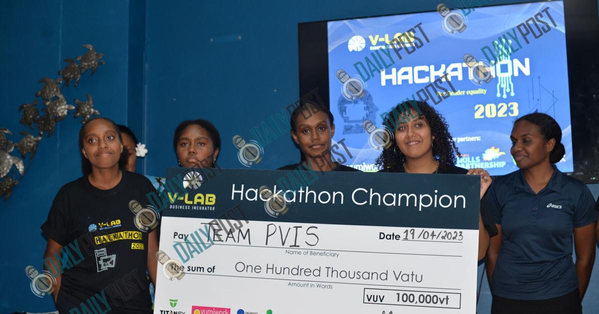 Pvis Sign Team PVIS runs away with VT100,000 | News | dailypost.vu