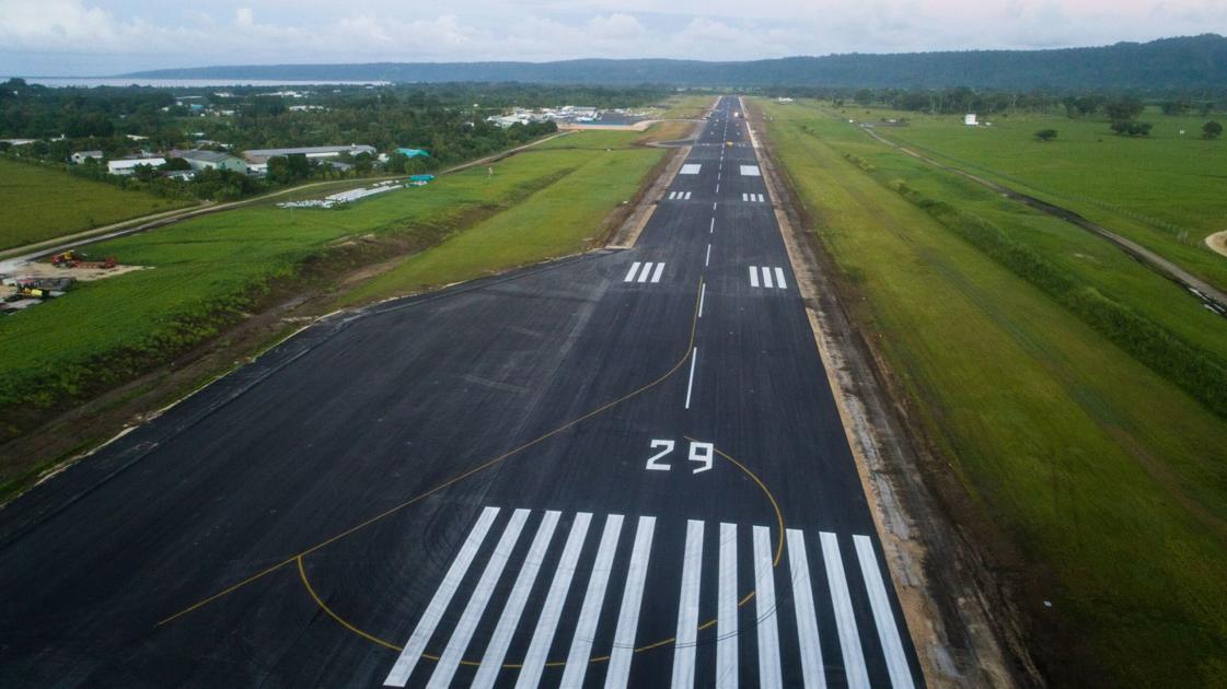 Bauerfield International Airport upgrade is on target for completion