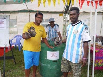 Torres Islands Coconut Crab featured at Agri-Tourism Fair