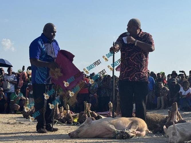 Soul Calling Ritual Ambae chiefs thank SAR teams, perform custom ritual for 37 missing ...