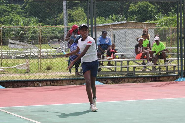 Tennis Junior Battles a success Sports dailypost.vu