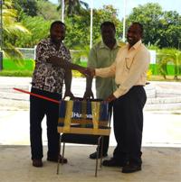 Forestry Department delivers mini saw mill to VAC