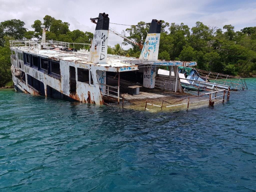 Maritime Regulator’s plan to clear wrecks from Port Vila harbor