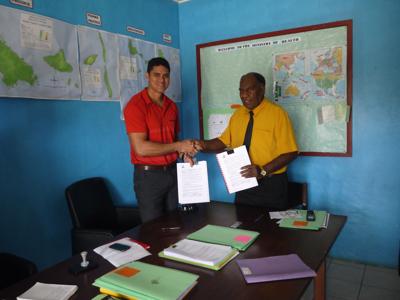 Kramer signs contract for health facilities assessment