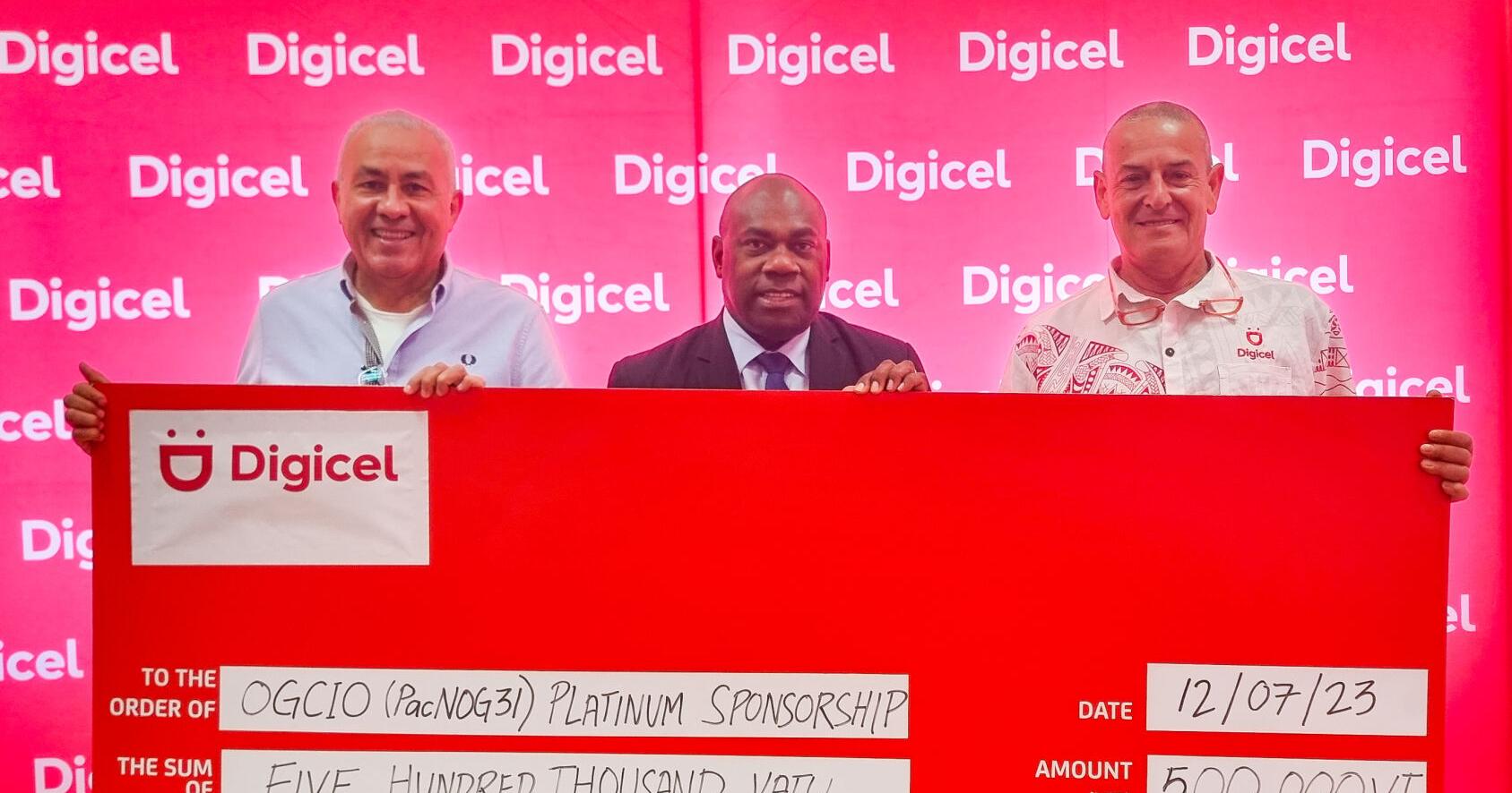 Digicel Vanuatu Sponsors VT500,000 for PacNOG 31 Training - Vimarsana News