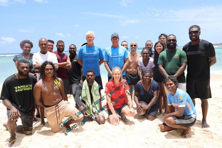 Pango Surf Bondi lifeguards train over 100 in water safety | News | dailypost.vu