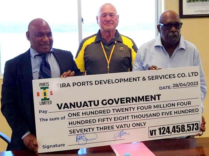 Gov Cheques Gov't and ITL receives VT124M stimulus cheques | News | dailypost.vu