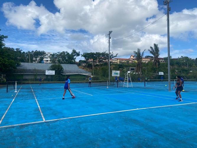 Team Solomon arrives for West Pacific Championship Sports dailypost.vu