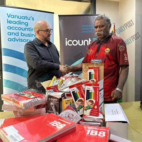 iCount Enriches Mele Community Children's Education with School Supplies - Vimarsana News
