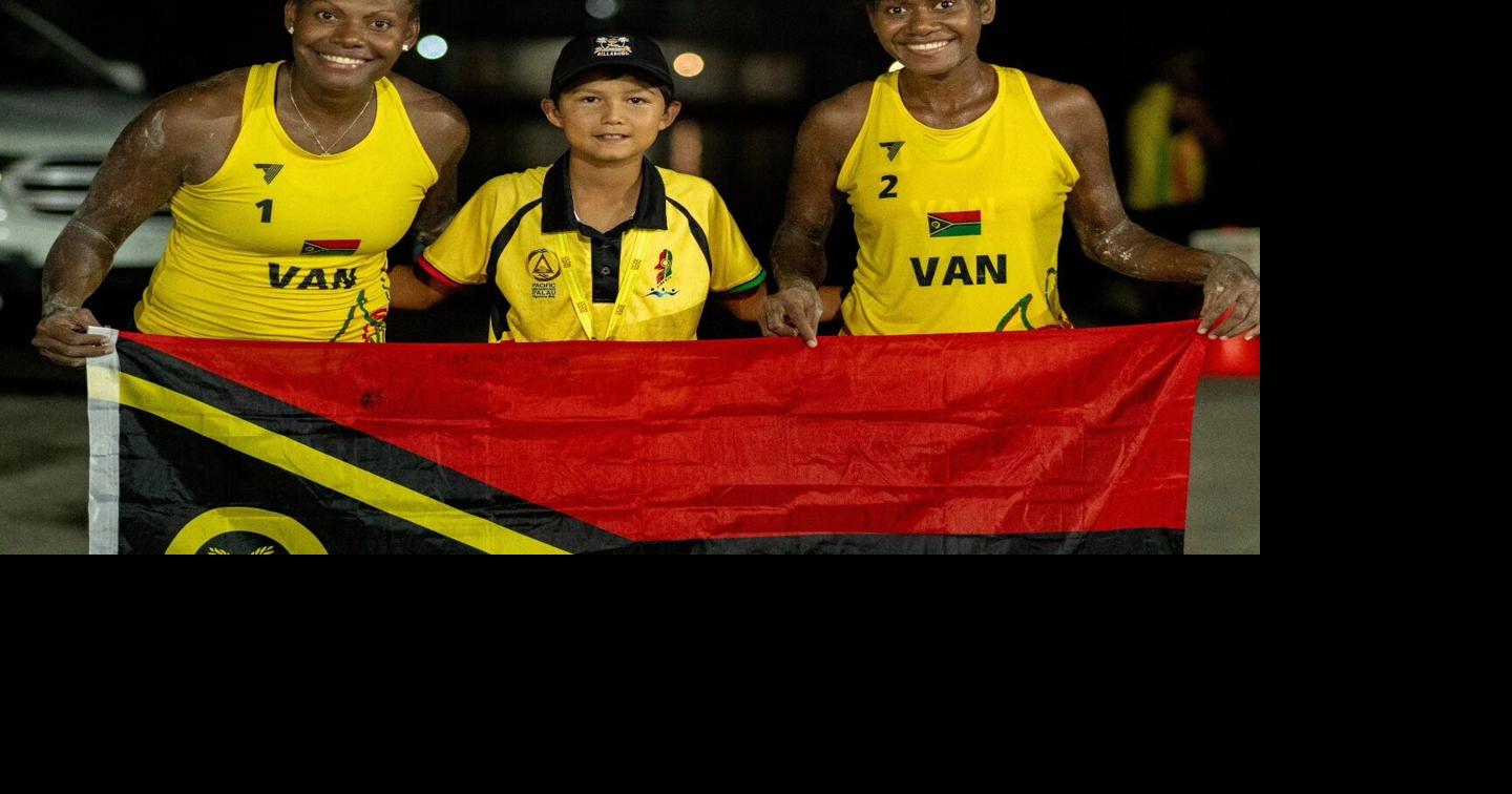 Vanuatu wins third gold in beach volleyball | Sports | dailypost.vu