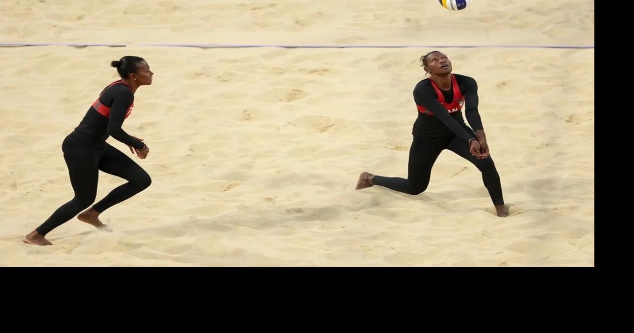 Vanuatu beach volleyball duo finish top in their pool Sports