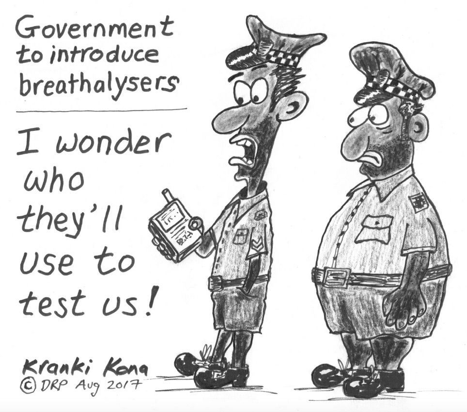 Kranki Kona breathalyzer