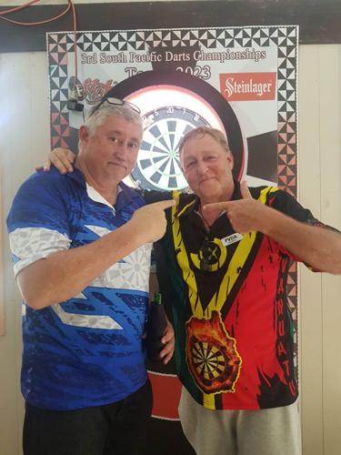 Darts national team acknowledge support