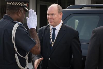 Vanuatu welcomes Prince Albert II