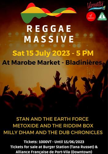 Reggae Festival postponed to July