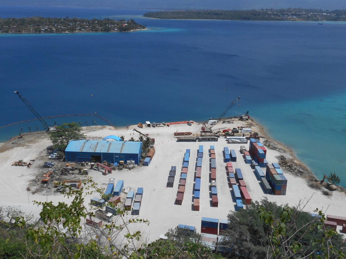 Notification for marine and land construction zones from Toa Corp