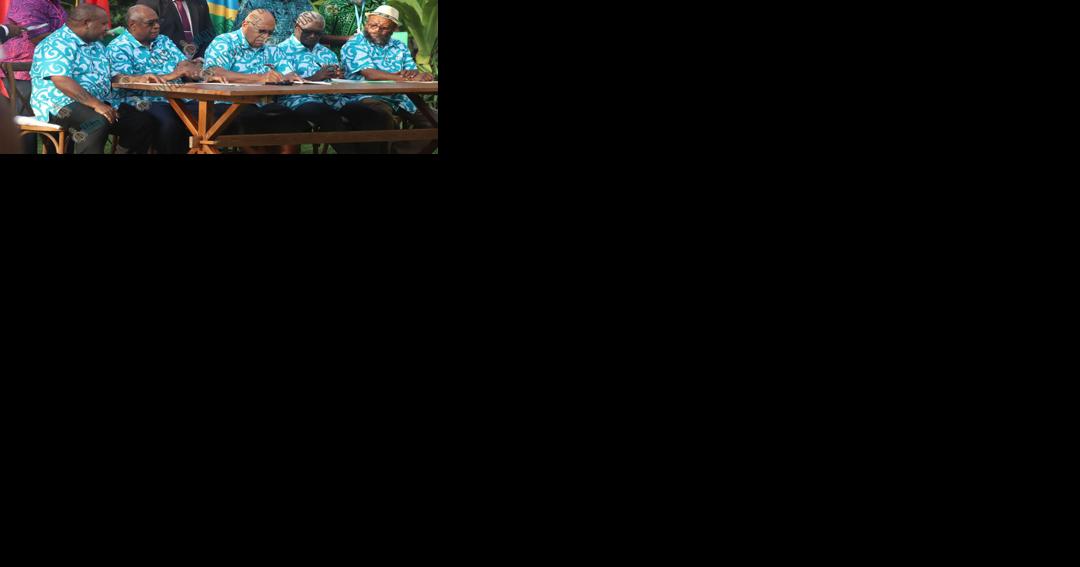 Melanesian Leaders Sign Security and Climate Change Declarations - Vimarsana News