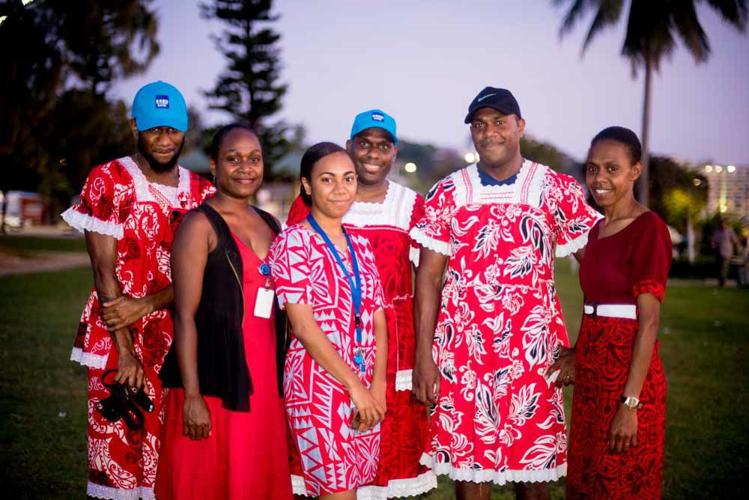 Port Vila Hash House Harriers Red Dress Run a Success News dailypost.vu